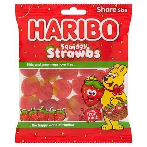 Haribo Squidy Straw 160g