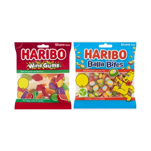 Haribo Sweets 140g 2 for £2