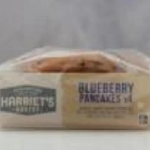 Harriet's Bakery Blueberry Pancakes 4's