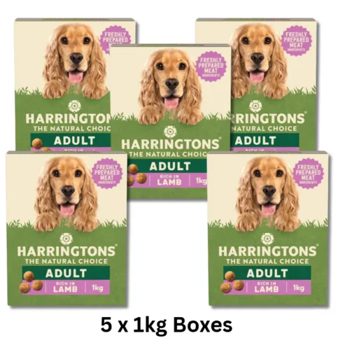 Harringtons LAMB & RICE  5x1kg Boxes (5kg Total) 