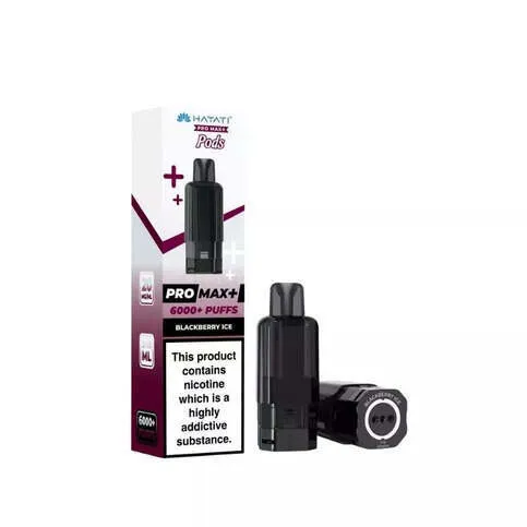 Hayati Pro Max 6000 Plus Pods Blackberry Ice 6000 Puffs