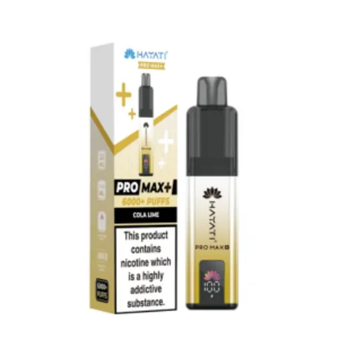 Hayati Pro Max Plus 6000Puff Kit Cola Lime