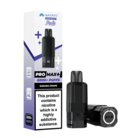 Hayati Pro Max Plus 6000Puff Kit Sakura Grape 20mg