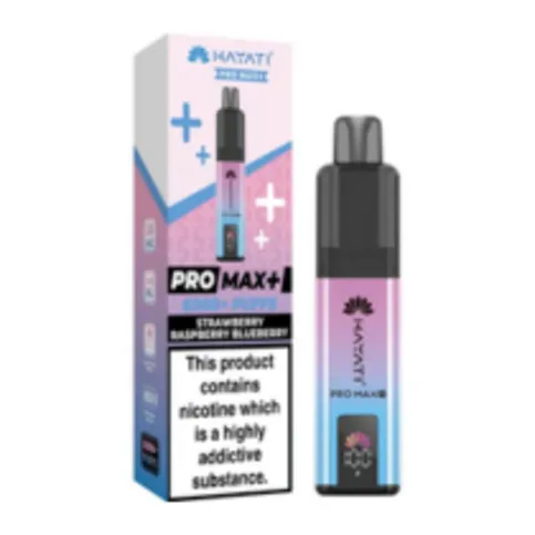  Hayati Pro Max Plus+ 6000 Strawberry Raspberry Blueberry 20mg