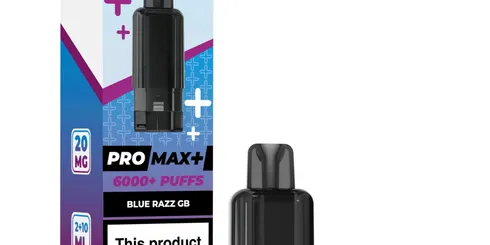 HAYATI PRO MAX PODS BLUE RAZZ CHERRY  6000+