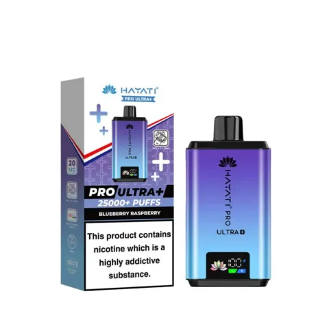 Hayati Pro Ultra+ Kit 25k Blueberry Raspberry 20mg