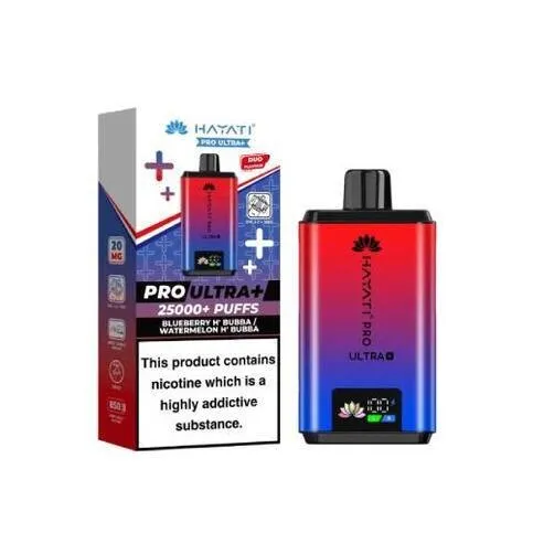 HAYATI PRO ULTRA+ KIT BLUEBERRY H'BUBBA/WATERMELON H'BUBBA 20MG