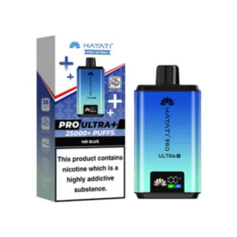 Hayati Pro Ultra Plus 25k Puffs Prefilled Kit Mr Blue 20mg