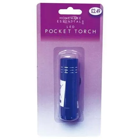 Homeware Essentials Pocket Torch