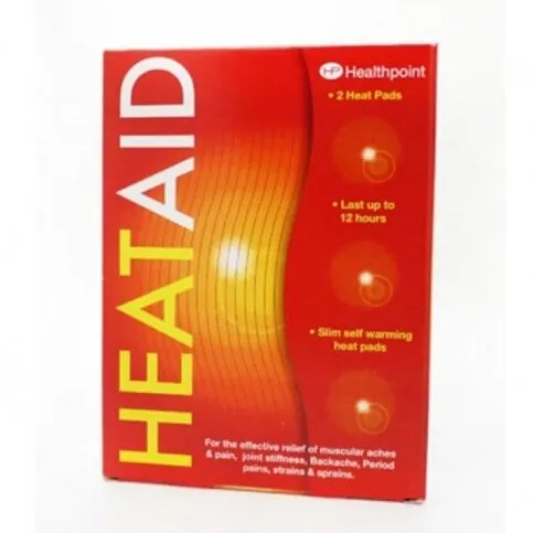 HEATAID 12 HOUR HEAT PADS 2S