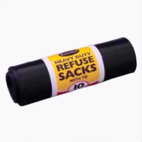 Heavy Duty Black Sacks 10s