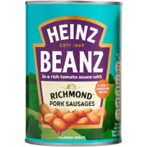 Heinz Beanz With Richmond Pork Sausages