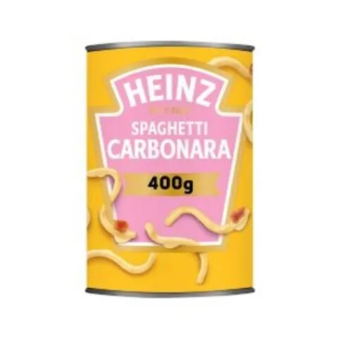 Heinz Spaghetti Carbonara 400g dated 31/05 /26