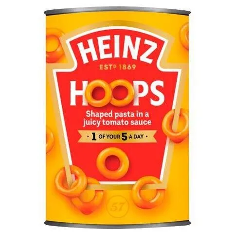 HEINZ SPAGHETTI HOOPS 400G
