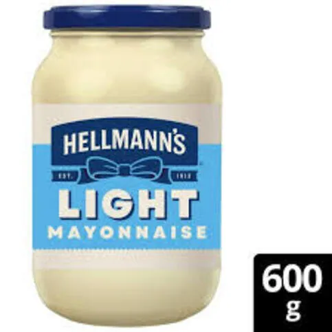Hellmanns light mayonnaise 600g