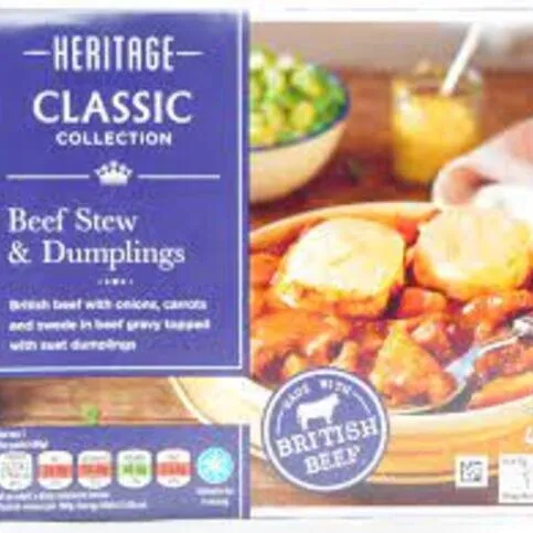 Heritage Beef Stew & Dumplings 400g