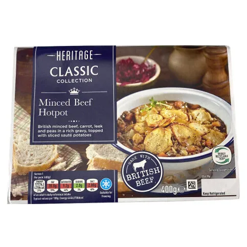 Heritage Minced Beef Hotpot 400g