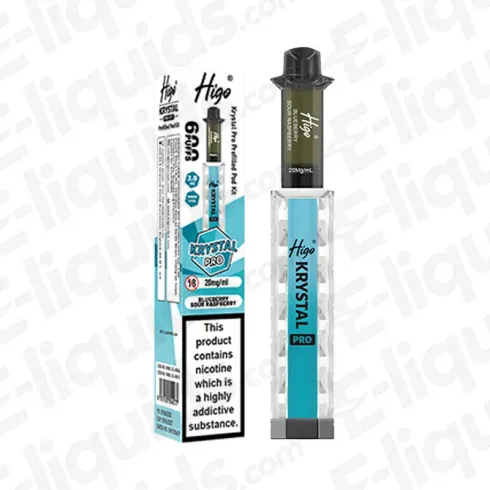 Higo Krystal Pro Prefilled Pod Kit Blueberry Sour Raspberry