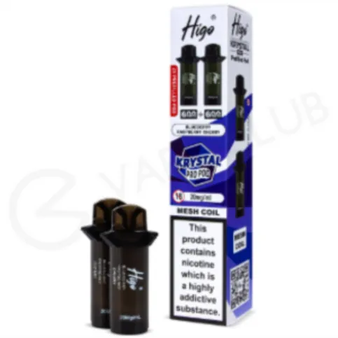 Higo 600 Mesh Coil Bluberry Raspberry Cherry 2 Pods