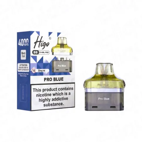 HIGO BB 2+ 4ml POD - Pro Blue