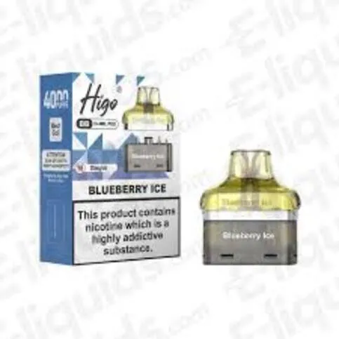 Higo BB 4000 Blueberry Ice Prefilled Pod Kit