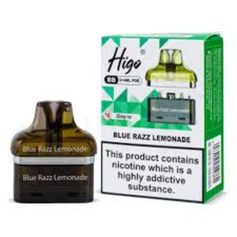 HIGO BB POD BLUE RAZZ LEMONADE 20MG/ML