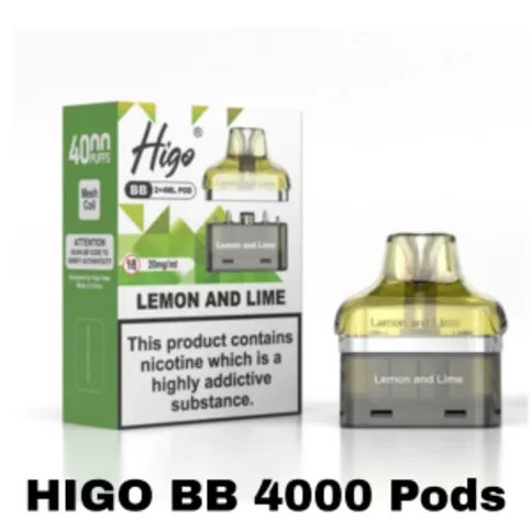 HIGO BB 4000 Pods - Fizzy Cherry Cola