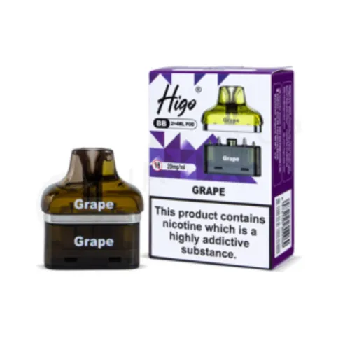 Higo BB 4000 Prefilled Pods Grape