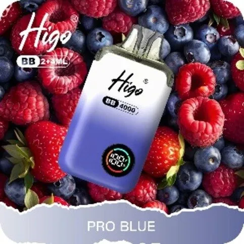 Higo BB 4000 Puffs Pod Kit - Pro Blu