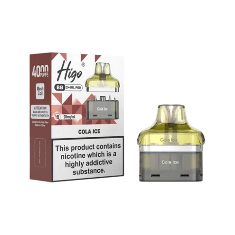 Higo BB 4K Prefilled Pods Cola Ice 2 x 4ml