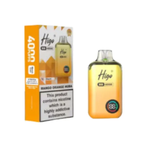 Higo BB 4000 Pod Mango Orange Huba Prefilled Pod Kit
