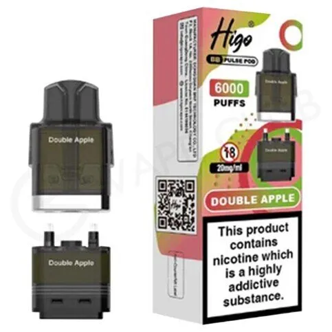 Higo BB Pulse Pod Double Apple 20mg