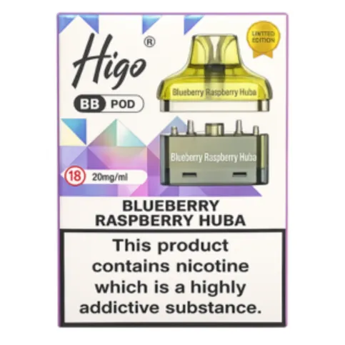 Higo Blueberry Raspberry Huba 20mg