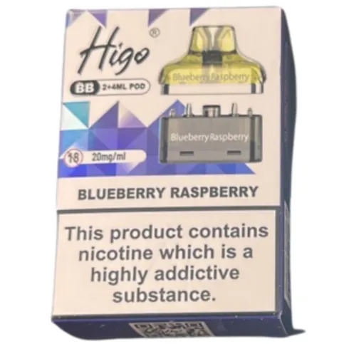 HIGO BB 4000 Pods - Blueberry Raspberry