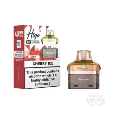 Higo BB 4000 Prefilled Pods Cherry Ice