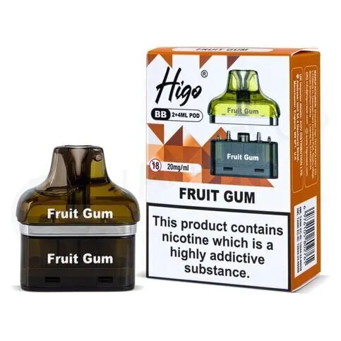 Higo BB 4000 Prefilled Pods Fruit Gum