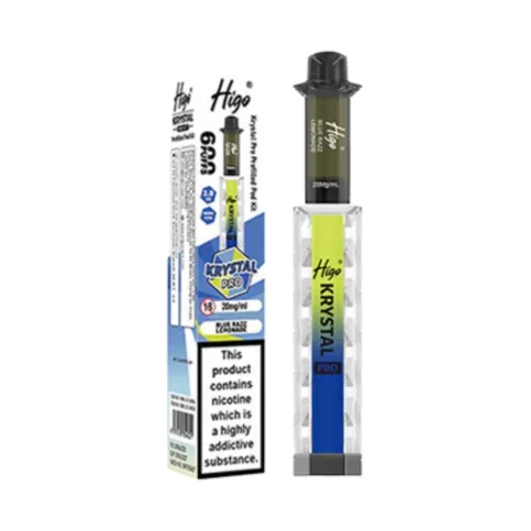 Higo Krystal Pro 600 Prefilled Pods Blue Razz Lemonade