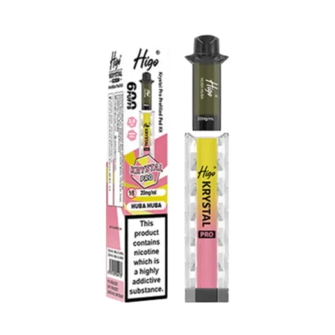 Higo Krystal Pro 600 Prefilled Pods Hubba Bubba