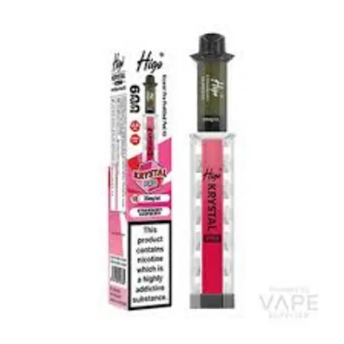Higo Krystal Pro Prefilled 600 Strawberry Raspberry Cherry Ice