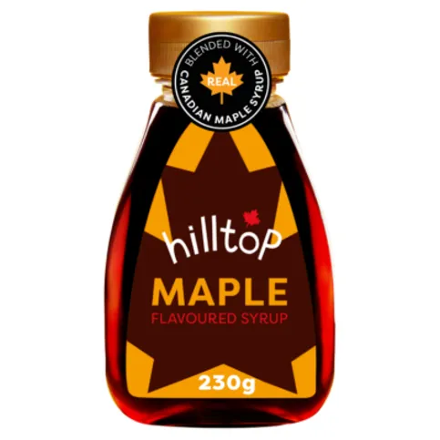 Hilltop Maple Flavoured Syrup 230g