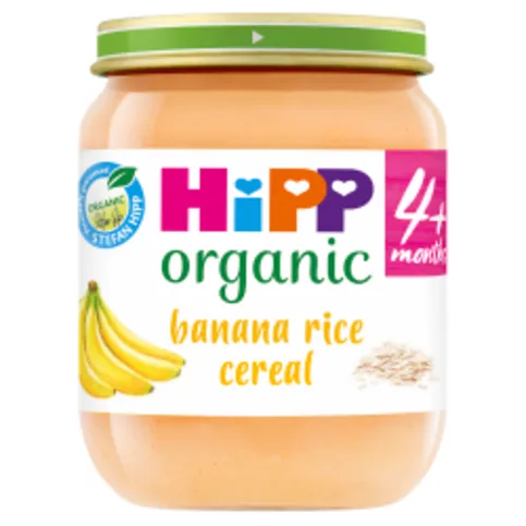 HIPP ORGANIC BANANA RICE CEREAL 6+ MONTHS 125G