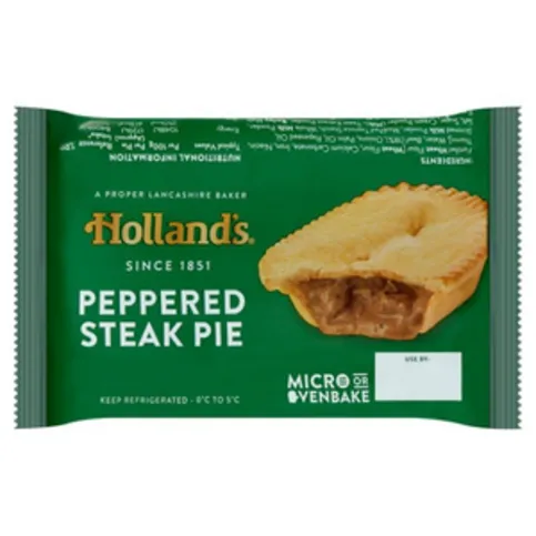 Holland's Peppered Steak Pie 188g