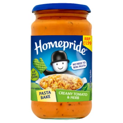 Homepride Pasta Bake Creamy Tomato & Herb 450g