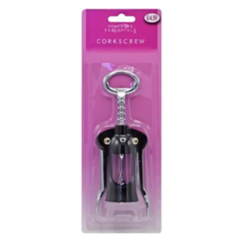 Homeware Essentials Metal Corkscrew