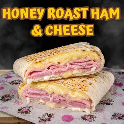 Honey Roast Ham & Cheese Wrap