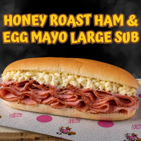 Honey Roast Ham & Egg Mayo Sub