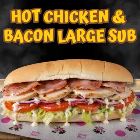 Hot Chicken & Bacon Sub