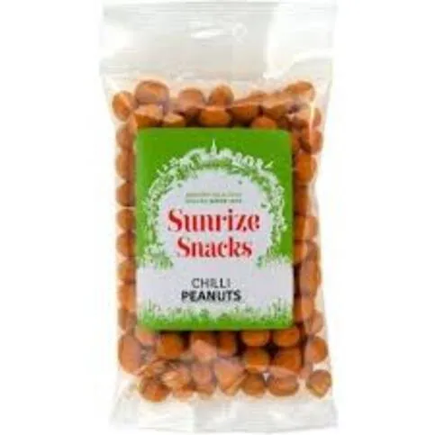 Hot Chilli Peanuts 125g