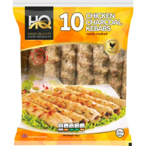 HQ Chicken Charcoal Kebabs 10 Pack