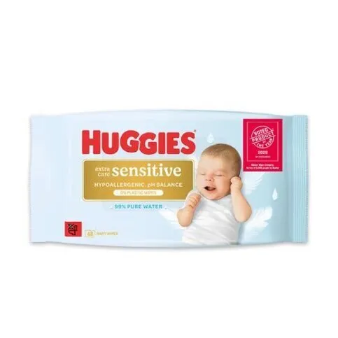 HUGGIES BABY PURE EXTRA SENSITIVE WIPES PM£2 48S